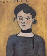 Henri Matisse Portrait of Marguerite (mk35) oil painting picture wholesale